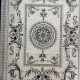 Turkish rug with French pattern Paris 32125B light beige size 300*400