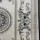 Turkish rug with French pattern Paris 32125B light beige size 300*400