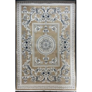 Turkish rug with French pattern Paris 32125B beige size 50*80
