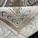 Turkish rug with French pattern Paris 32125B beige size 250*350