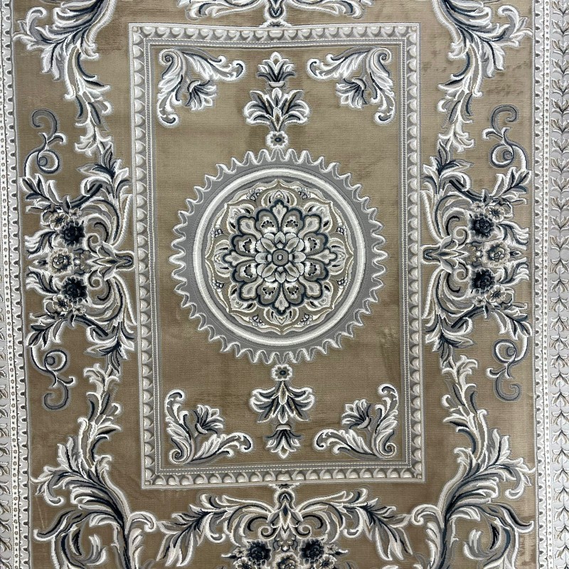 Turkish rug with French pattern Paris 32125B beige size 250*350