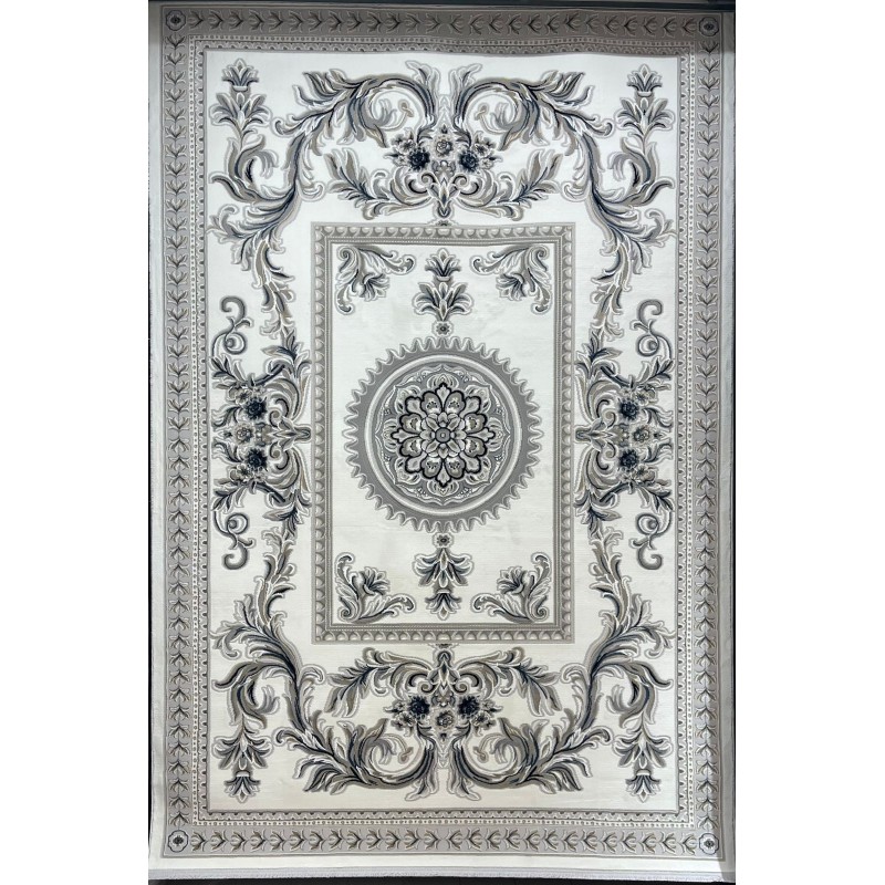 Turkish rug with French pattern Paris 32125B cream size 150*230