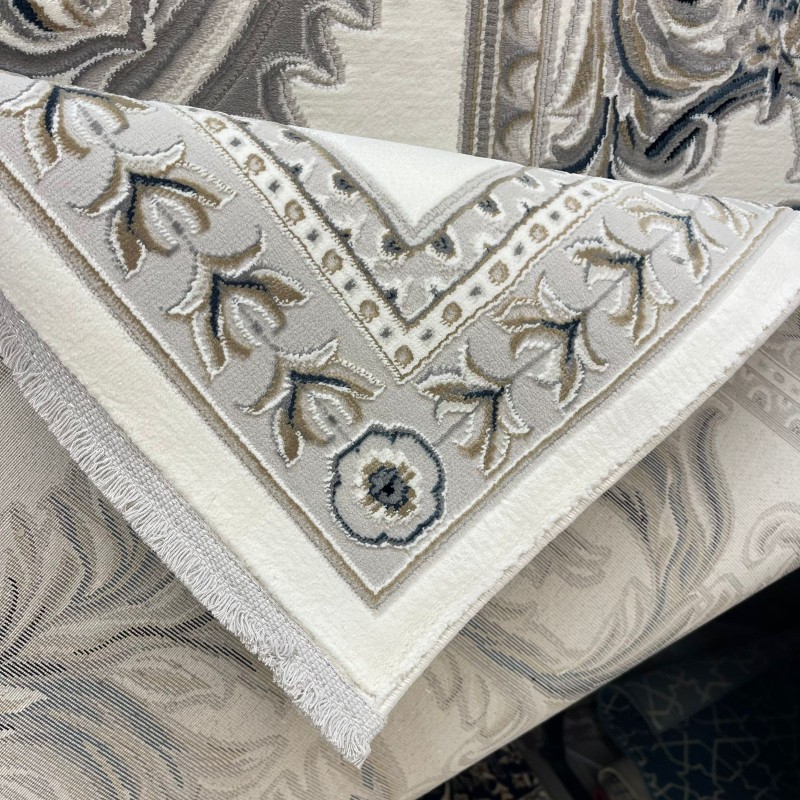 Turkish rug with French pattern Paris 32125B cream size 150*230