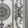 سجاد تركي نقش فرنسي باريس 32125B كريم مقاس 250*350