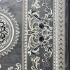 سجاد تركي نقش فرنسي باريس 32125B رصاصي مقاس 300*400