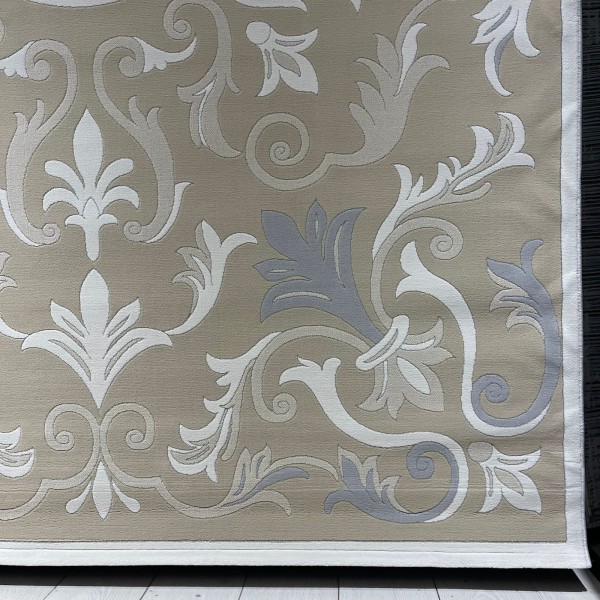 Hand woven AlHibah rug Korean design HR18A cream beige size 300*400