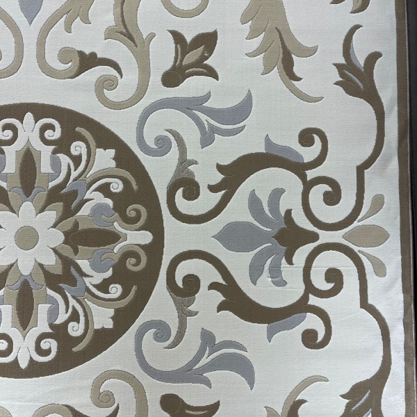 Hand woven AlHibah rug Korean design HR18A cream Dark beige size 400*800
