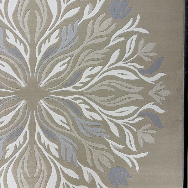 Hand woven AlHibah rug Korean design HR19A beige cream size 400*700