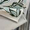 Hand woven AlHibah rug Korean design HR19A cream Dark green size 400*500