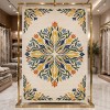 Hand woven AlHibah rug Korean design HR19A cream vavy size 200*300