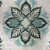 Hand woven AlHibah rug Korean design HR22A cream Dark green size 200*300