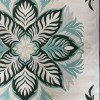 Hand woven AlHibah rug Korean design HR22A cream Dark green size 200*300