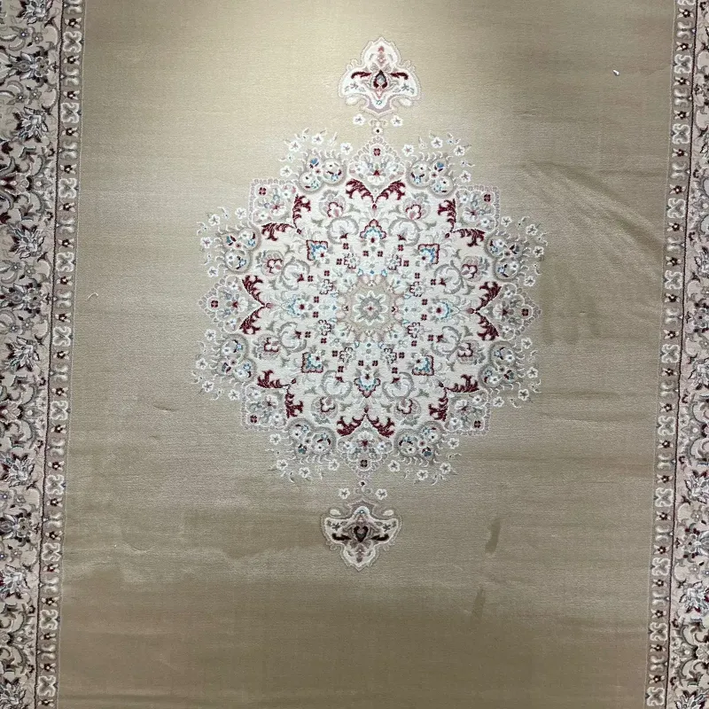 سجاد اصفهان تركي كلاسيك E506B بيج مقاس 400*800