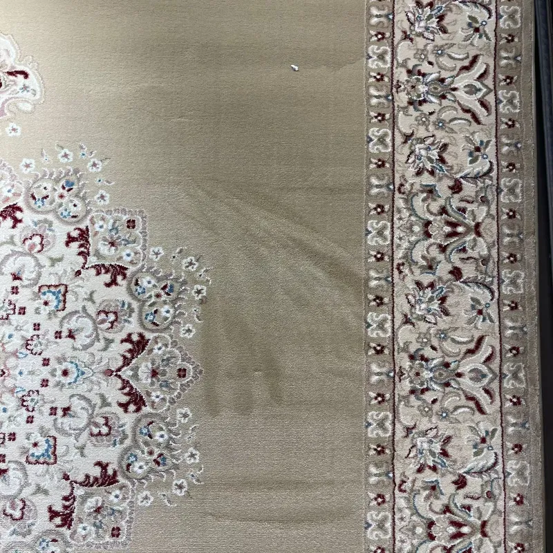 سجاد اصفهان تركي كلاسيك E506B بيج مقاس 400*800