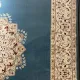 سجاد اصفهان تركي كلاسيك E506B سماوي مقاس 50*80