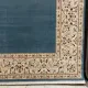 سجاد اصفهان تركي كلاسيك E506B سماوي مقاس 50*80