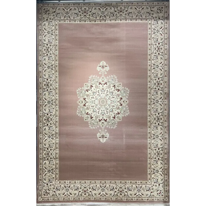 سجاد اصفهان تركي كلاسيك E506B بني مقاس 400*600