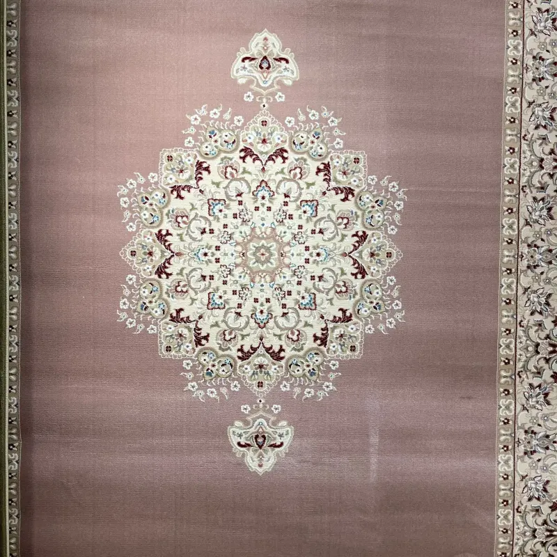 سجاد اصفهان تركي كلاسيك E506B بني مقاس 400*600