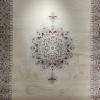 سجاد اصفهان تركي كلاسيك E506B كريم مقاس 300*400