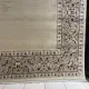 سجاد اصفهان تركي كلاسيك E506B كريم مقاس 50*80