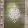 سجاد اصفهان تركي كلاسيك E506B اخضر مقاس  100*200