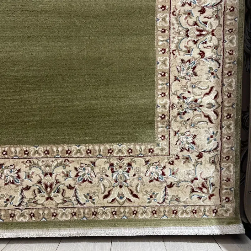 سجاد اصفهان تركي كلاسيك E506B اخضر مقاس 50*80