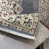 سجاد اصفهان تركي كلاسيك E506B رصاصي مقاس  100*200