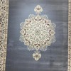 سجاد اصفهان تركي كلاسيك E506B رصاصي مقاس  100*200