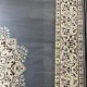 سجاد اصفهان تركي كلاسيك E506B رصاصي مقاس 300*600