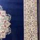 سجاد اصفهان تركي كلاسيك E506B كحلي مقاس 400*800