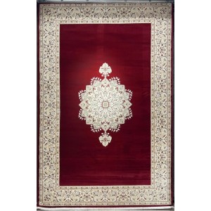 سجاد اصفهان تركي كلاسيك E506B احمر مقاس 400*800
