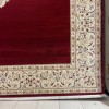 سجاد اصفهان تركي كلاسيك E506B احمر مقاس 400*800