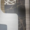 Turkish rugs designer lamsa HC02A cream blue size 100*300