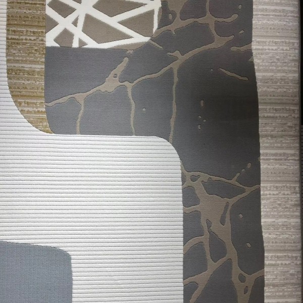 Turkish rugs designer lamsa HC02A cream blue size 100*300
