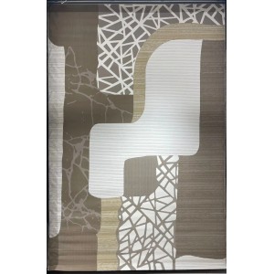 Turkish rugs designer lamsa HC02A cream brown size 250*350
