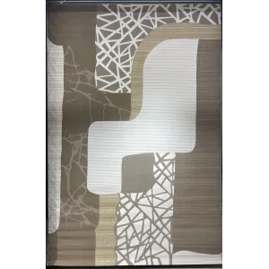 سجاد تركي المصممين لمسة HC02A كريم بني مقاس 200*300