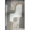 Turkish rugs designer lamsa HC02A cream gray size 80*150