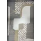 Turkish rugs designer lamsa HC02A cream gray size 100*200
