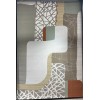 Turkish rugs designer lamsa HC02A cream terra size 400*500