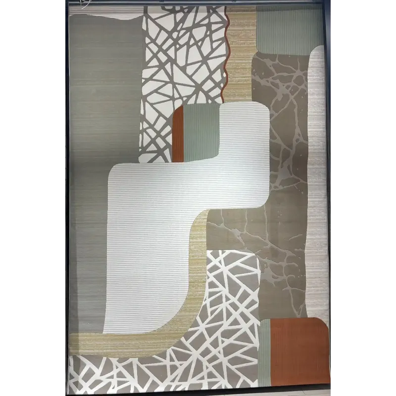 Turkish rugs designer lamsa HC02A cream whiti size 400*500