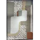 Turkish rugs designer lamsa HC02A cream whiti size 400*500