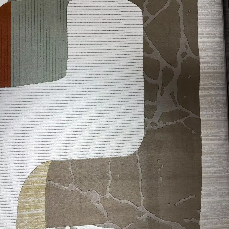 Turkish rugs designer lamsa HC02A cream whiti size 400*500