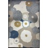 Turkish rugs designer lamsa HC03A cream blue size 250*350