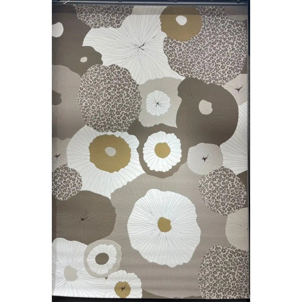 Turkish rugs designer lamsa HC03A cream brown size 100*300