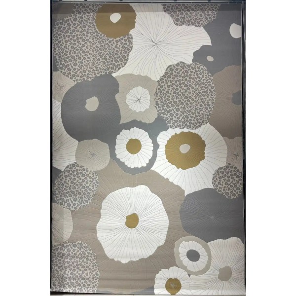 Turkish rugs designer lamsa HC03A cream gray size 400*500