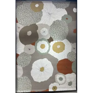 سجاد تركي المصممين لمسة HC03A كريم تيرا مقاس 50*80