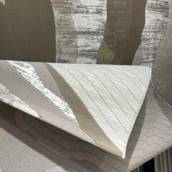 سجاد تركي المصممين لمسة HC32A كريم بني مقاس 250*350