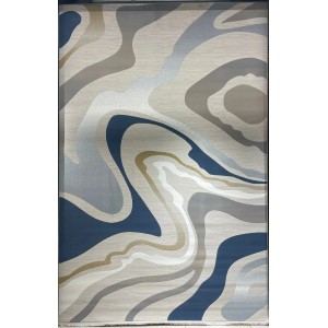 Turkish rugs designer lamsa HC35A blue size 100*300