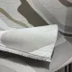 سجاد تركي المصممين لمسة HC35A كريم بني مقاس 80*150