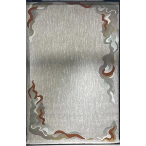 Turkish rugs designer lamsa HC36A cream terra size 80*150